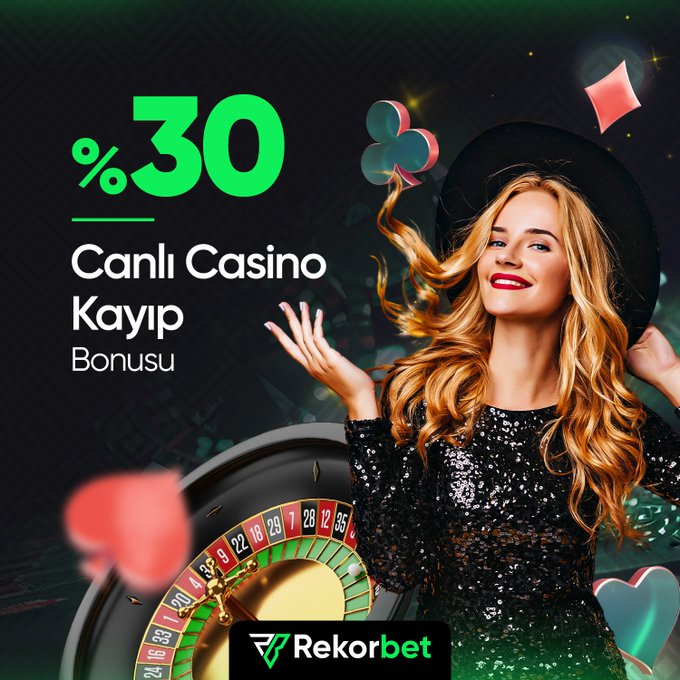 🃏 Rekorbet'te canlı casinoda her zaman 1 şansın daha var! 💸 Minimum 50₺ kaybınıza, %30 Canlı Casino Kayıp Bonusu sizi bekliyor. 👑 Her zaman kazanmak isteyenlerin adresi, Rekorbet! 📲 Hemen oyna: t2m.io/rekorbet