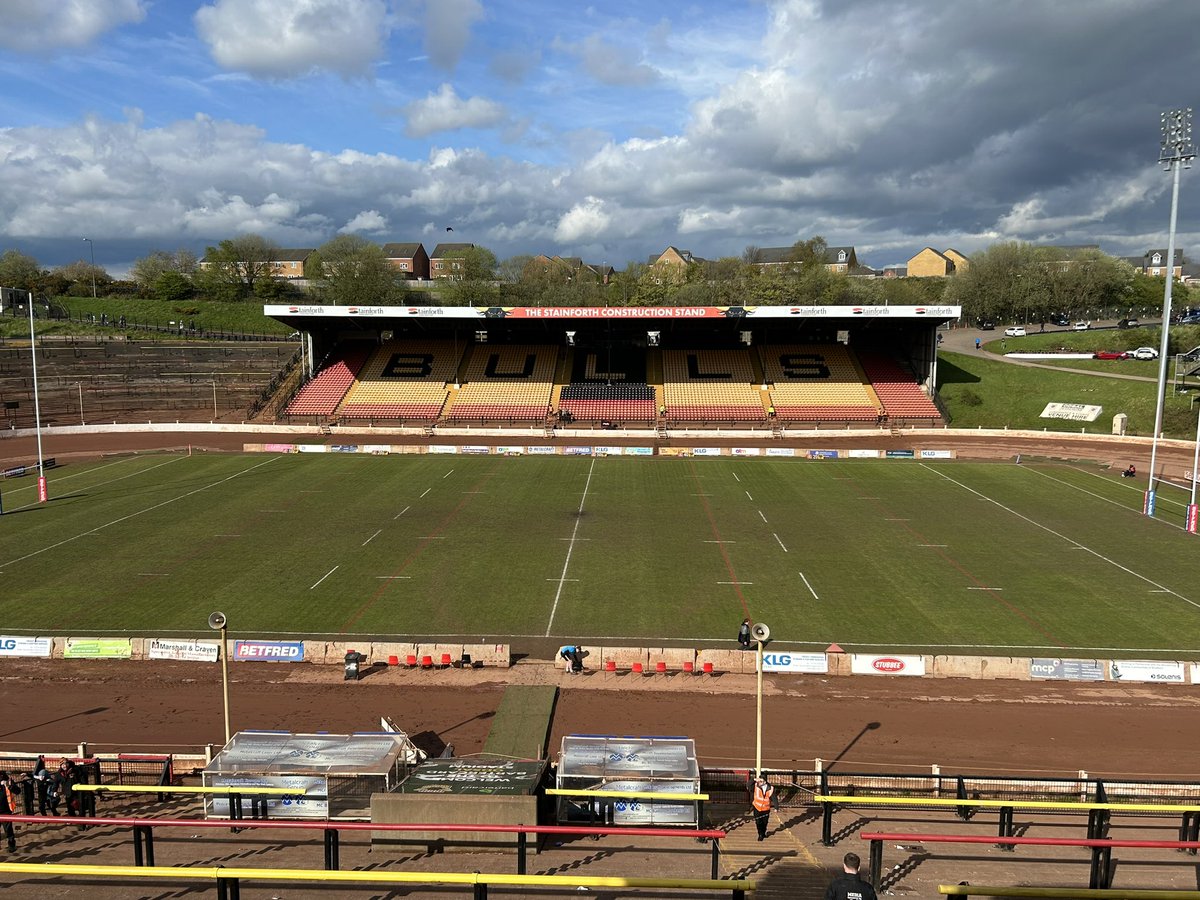 FT: Bradford 13-14 Widnes. Great Championship game which swung everywhere in an enthralling final 20 minutes. Pleasing response from Bradford who showed their character and ability after the disappointment against York. Great mix of defensive determination from both sides.