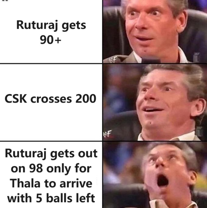 #CSK fans:

#SRHvCSK #Natrajan #MostImprovedPlayer #TeamIndia #WillJacks #SigningoftheSeason #FlopoftheSeason #Bumrah #Rohit #Pandya #Rahul #Ruturaj #Dube #Chahal #Sanju #T20WorldCup2024 #CSKvSRH #BCCI #Rahane #MSDhoni𓃵 #Cummins #AbhishekSharma #TravisHead #Klassen #Markram #SRH