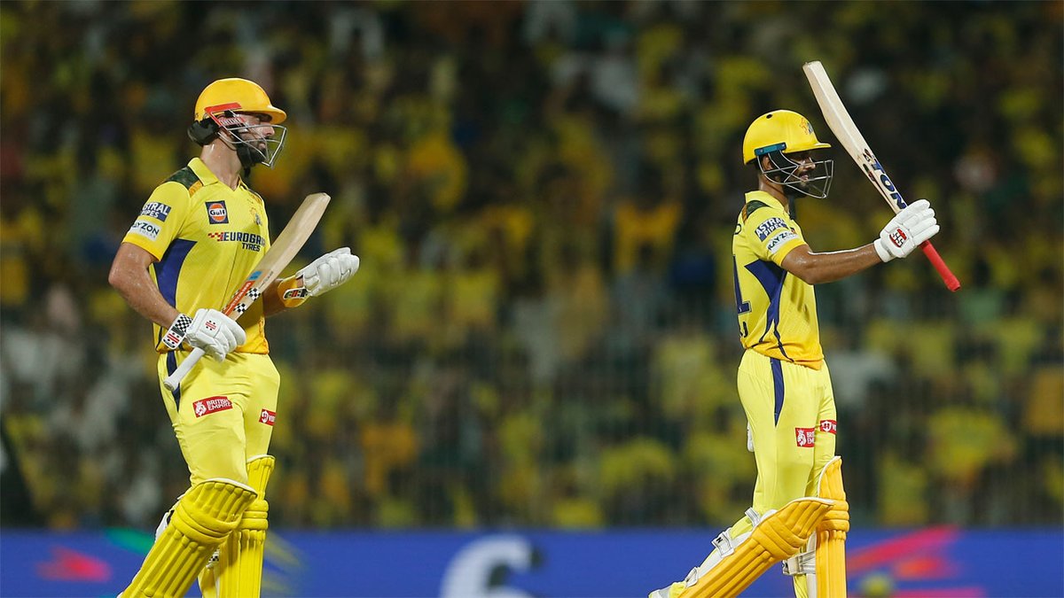 #IPL2024 #CSKvSRH #SRHvCSK | Match 46 Innings break at Chepauk! Ruturaj Gaikwad (98), Daryl Mitchell (52) lift #ChennaiSuperKings to 212/3 against #SunrisersHyderabad Follow Live: toi.in/_7ELCZ