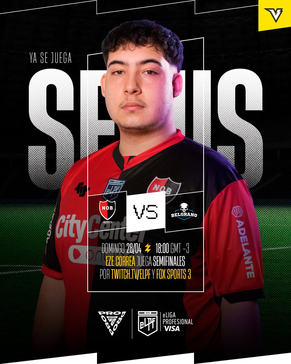 ¡VAMO’ NEWELLS! 🔴⚫️ @Ezecorrea1802 (@NewellsEsports) buscará esta noche consagrarse campeón de la @eLPF 🫡 Su camino a la gloria arranca en semifinales ⚡️ 🆚 Belgrano 🕰️ 18.00hs 📺 Twitch.tv/elpf 📺 Fox Sports 3