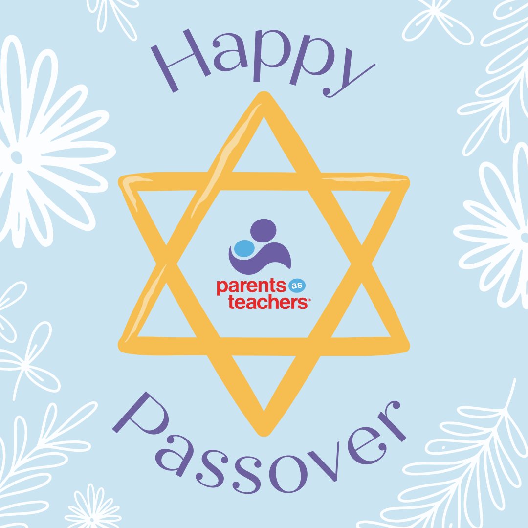 Chag Pesach Sameach to the Parents as Teachers community! 🕊️🌟 Wishing you and your loved ones a joyful and meaningful Passover celebration filled with peace, love, and togetherness.