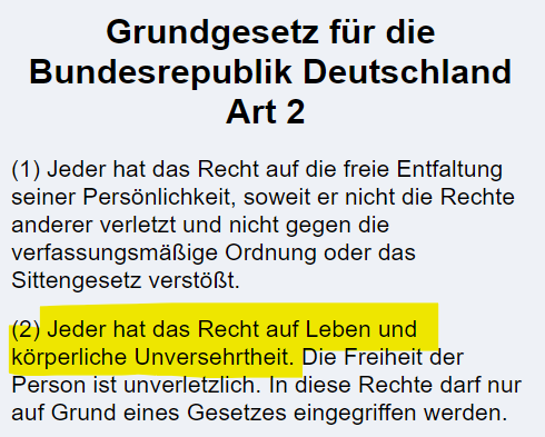 @Karl_Lauterbach Sie sollen nicht verwalten, sondern verhindern. 

Für die Verwaltung gibt es Klinikleitungen. 

Sie sind aber der Bundesgesundheitsminister und für Sie gilt Art. 2 GG.

Ihr Job ist das mit der körperlichen Unversehrtheit, also die Prävention.