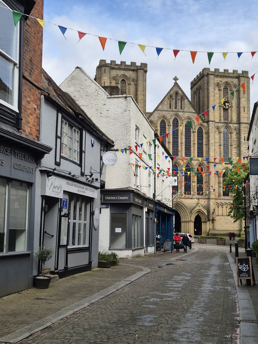 #Ripon on a chilly spring day.