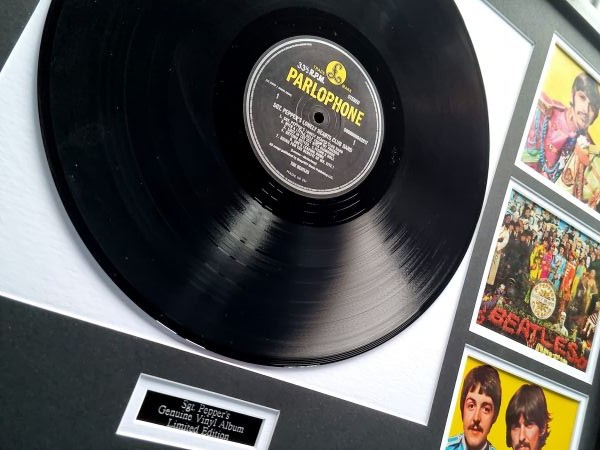 Our Limited Edition Strawberry Fields Forever & Sgt Pepper Vinyl Album Montages are the perfect decor for any Beatles fan! These genuine vinyl albums and original artworks have been handmade in the UK, exclusively for Strawberry Field. Get yours here: ow.ly/tLpL50Rp6bk