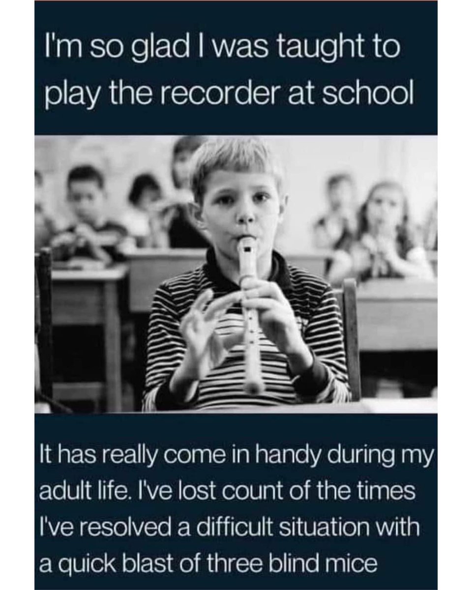 “It led directly to me learning to play other instruments, a lifetime of performing, friends, relationships, travelling to dozens of countries, a career, a ridiculous amount of pleasure, excitement, fun & enjoyment” Fixed the bottom half of this unspeakably shit meme 🙄