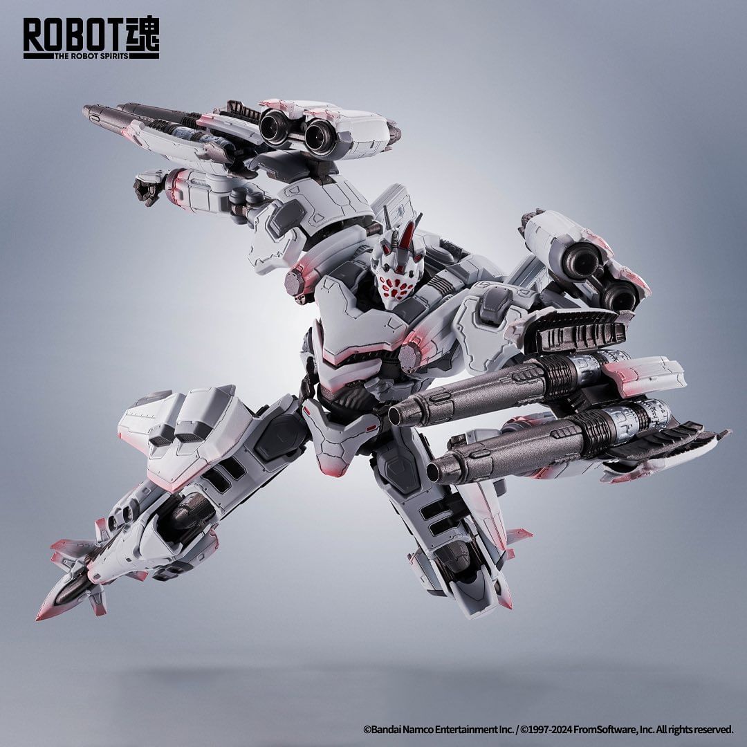 THE ROBOT SPIRITS <SIDE AC> IB-07: SOL 644/Ayre From the series “ARMORED CORE™ VI FIRES OF RUBICON™”, <SIDE AC> IB-07: SOL 644 /Ayre is joining THE ROBOT SPIRITS! Estimated Release Nov 2024 #ib07sol644 #ayre #armoredcore #therobotspirits #tamashiinations