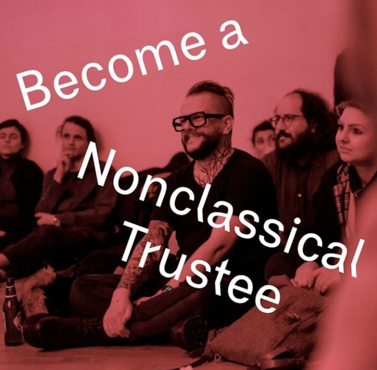 Last chance to become a @nonclassical trustee! Applications close tomorrow, 29 April. nonclassical.co.uk/trustee-apply