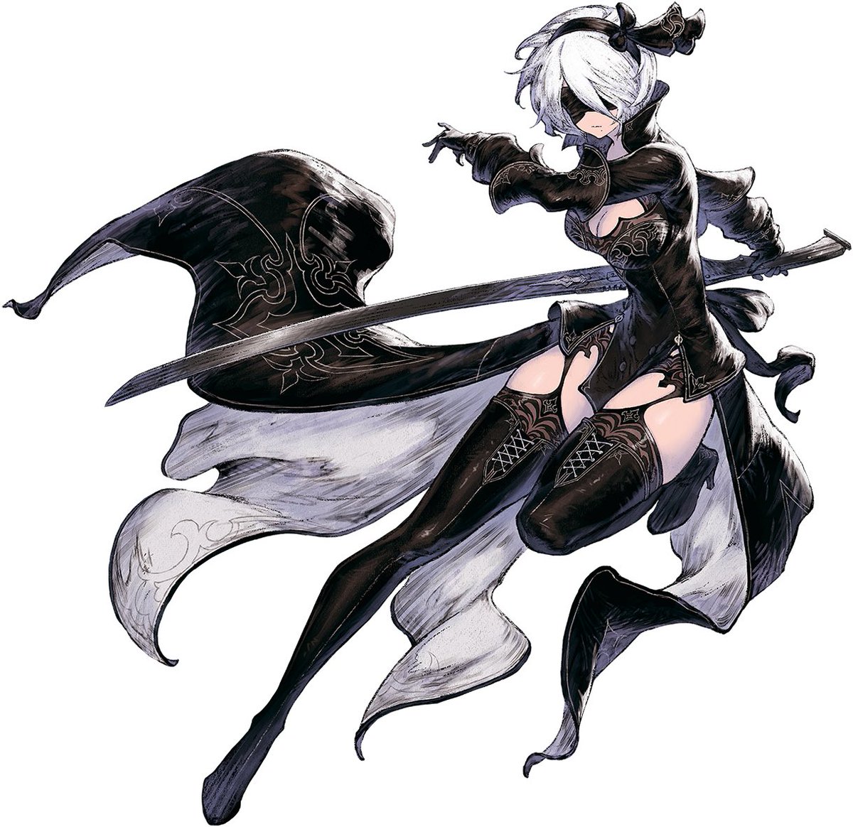 NieR Reincarnation also gave us literally one of the best 2B designs ever