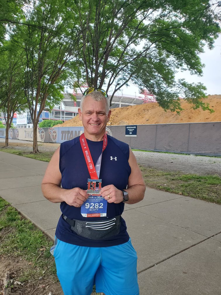 This weekend, Chief of Training Scott Lively completed the St. Jude Music City Marathon in Nashville. #leadingbyexample