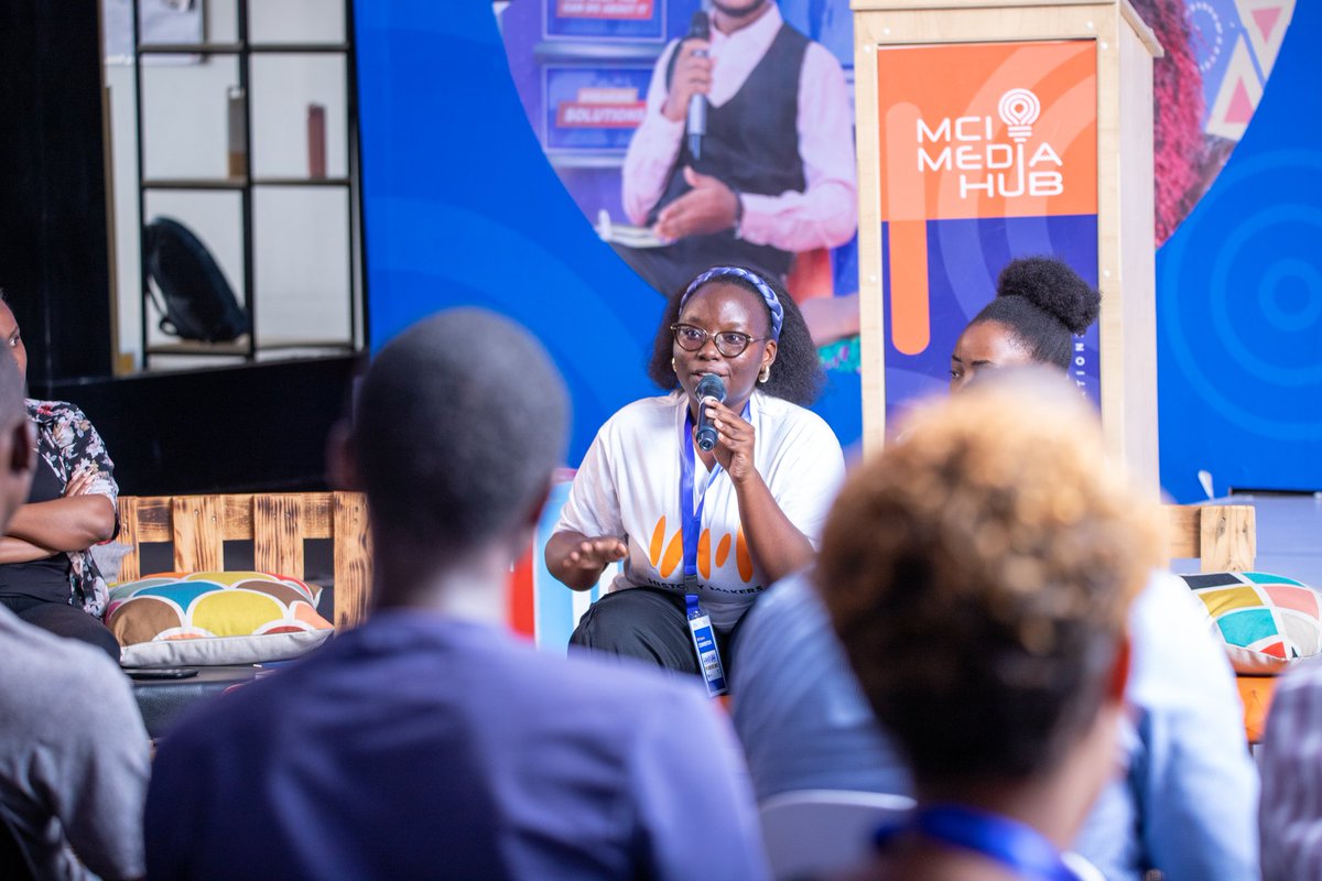 Grateful for the opportunity to share my thoughts on building a strong alumni network at the first-ever @IMChallengeug convention! MCI has been a game-changer for me, and I'm excited to see the impact it will continue to make in the media industry.