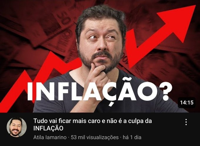 Só faltou o famoso: 'descubra como isso é ótimo para o pobre' ✊✊