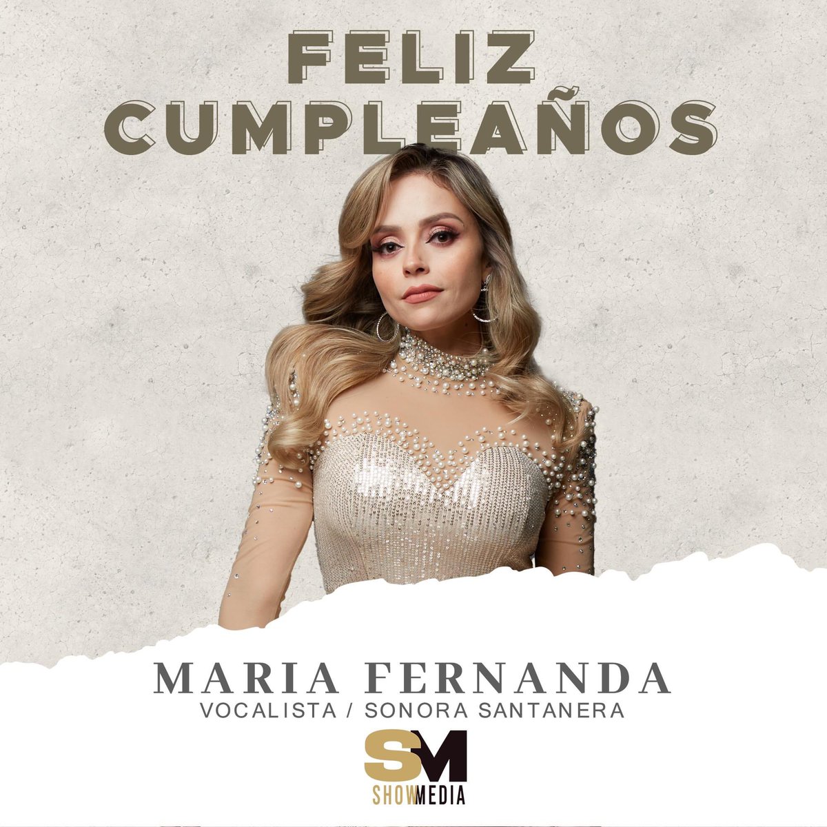 Show Media se une a la felicitación por el cumpleaños de @mariferg6, vocalista de la @s_santanera a quien enviamos un fuerte abrazo. ¡Feliz cumpleaños!🎁🎂

#ShowMedia #SonoraSantanera #mariferalvo #felizcumpleaños