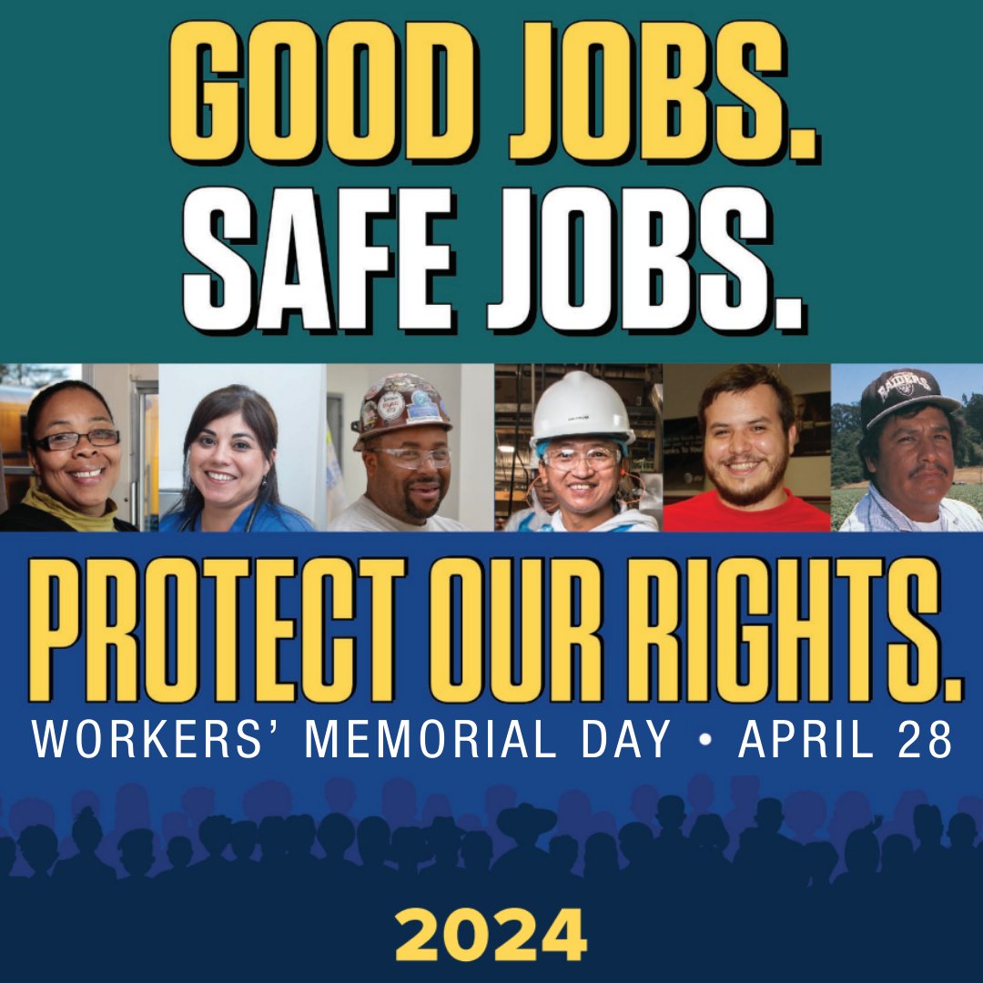 On April 28, 1971, the Occupational Safety and Health Act went into effect, promising every worker the fundamental right to a safe job. This Workers Memorial Day, we mourn the lives lost and continue the fight to protect the right to a safe working environment.