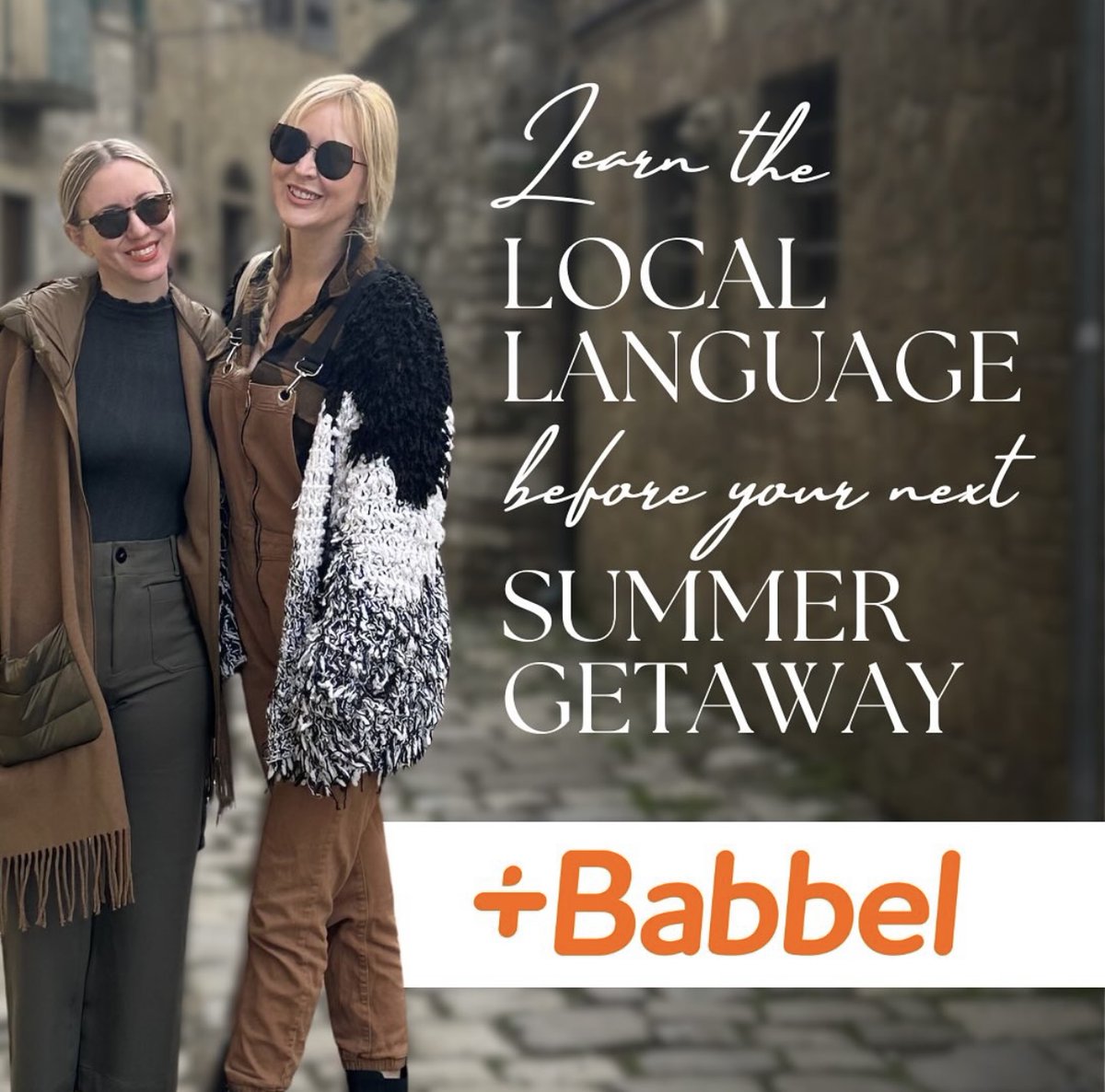 Interested in learning a new language? Save 55% on @babbel by signing up through #BandWives — BandWives.com/babbel