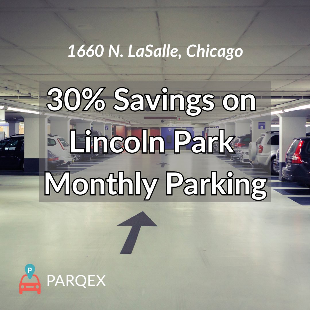 #Chicago residents seeking #MonthlyParking: enjoy 30% savings on our new monthly #parking rate in the Lincoln Park area of downtown!

ow.ly/F11y50QIVlZ

#DowntownChicago #NorthAvenueBeach #LatinSchool #LincolnParkZoo #WickerPark #OldTown #ParkWest