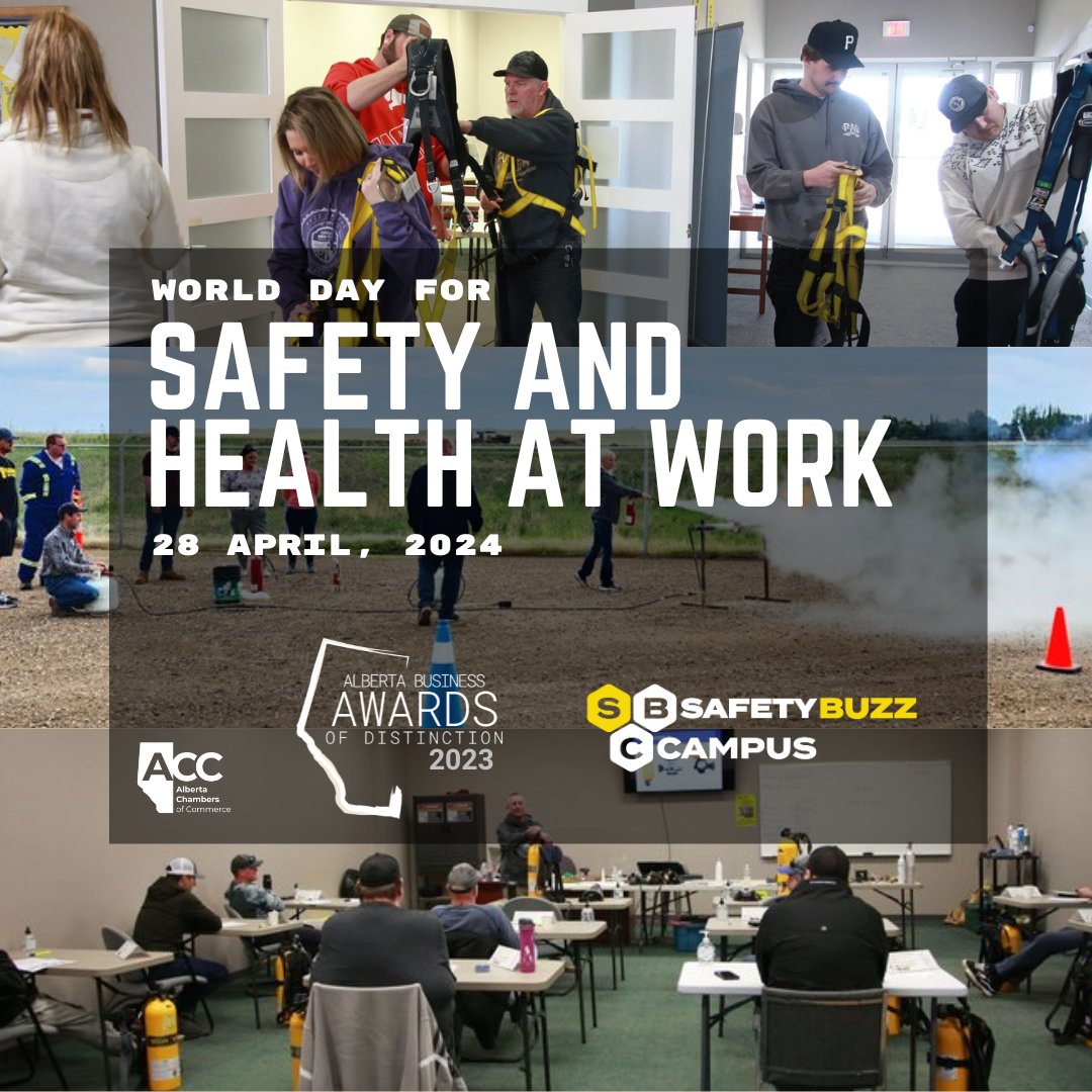 It's Safety in the Workplace Day, and we're thrilled to shine a spotlight on our 2023 Small Business Award of Distinction winner: @safetybuzcampus! 🏆🎉
youtu.be/Gv1Fi8ejDew?si…

#abbiz #ableg #abchambers #SafetyFirst #BusinessAwards