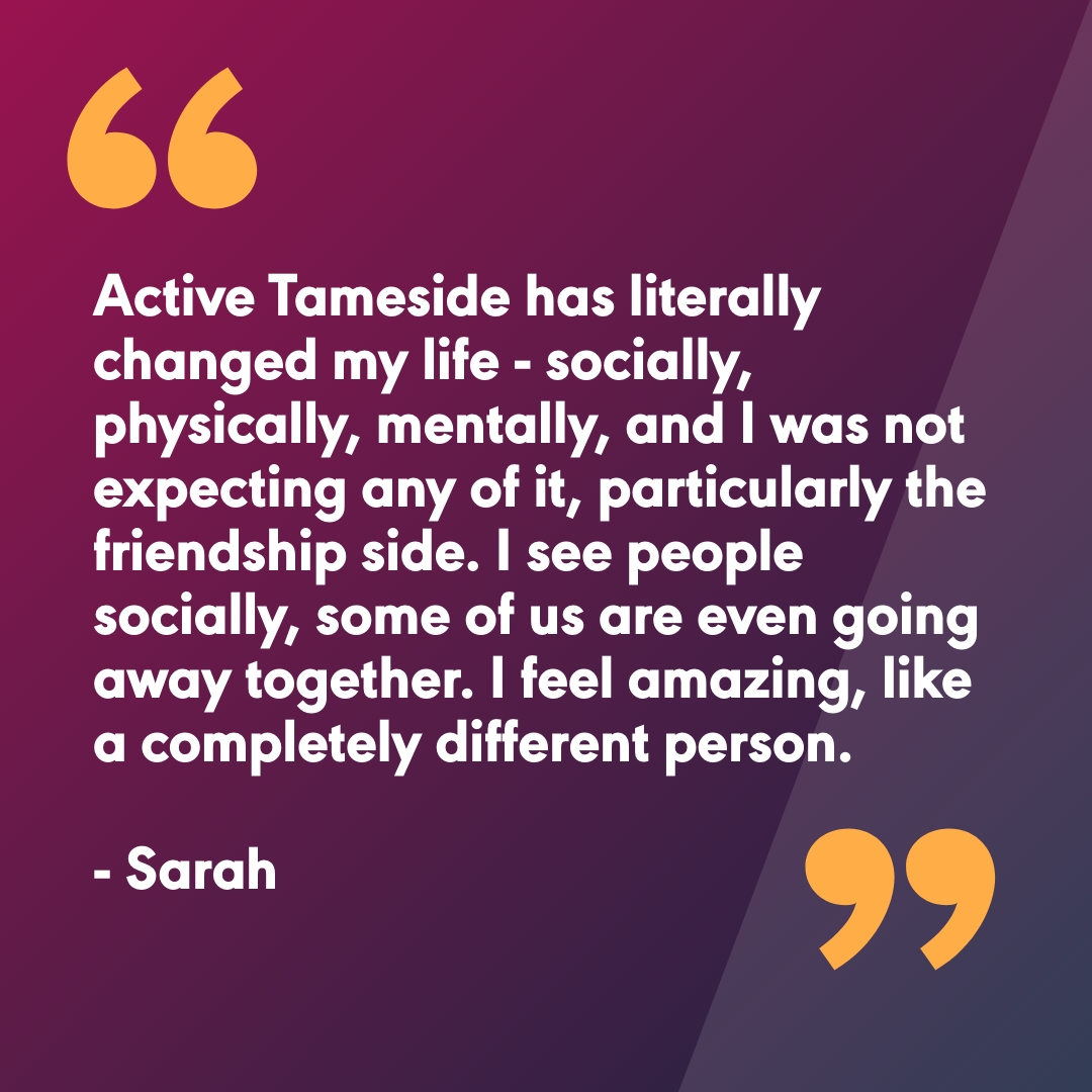 THIS is why we do what we do 👏 As a not-for-profit leisure centre, our mission is to support our members and the local community to keep healthy, active and happy, and to receive feedback likes this makes everything we do worth it 💜