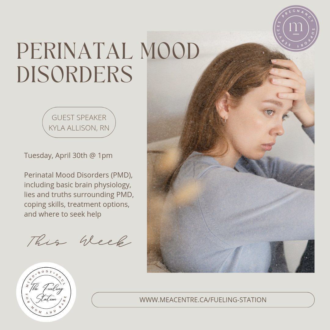 This week at The Fueling Station we are welcoming guest speaker, Kyla Allison, RN to share about Perinatal Mental Health. 

Join us Tuesday at 1pm
Go to meacentre.ca/fueling-station to sign up. 

Free groceries and child minding provided! 

#momgroup
#perinatalsupport
#free
#ygk