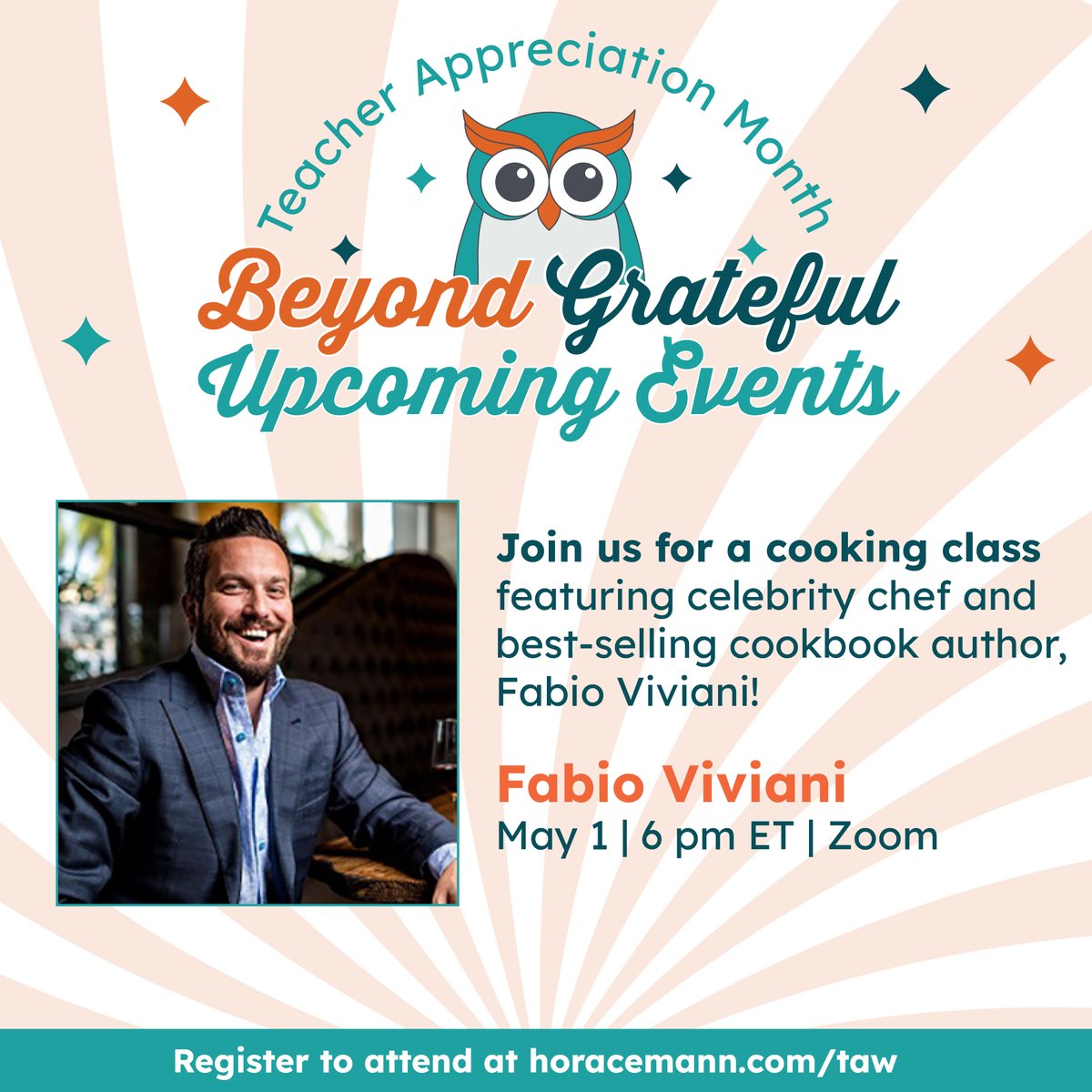 Join us for culinary entertainment as Fabio demystifies a true Italian classic – meatballs! This virtual event is completely FREE and will give you a new recipe that’s perfect for busy school nights. Register here: ow.ly/tezt50RntTb