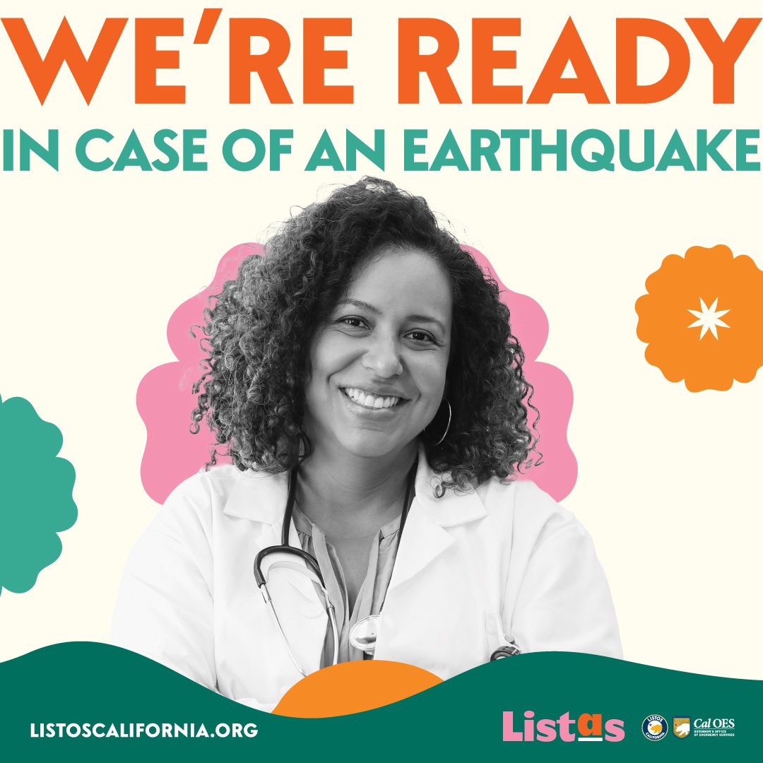 By taking charge and being ready, we not only protect ourselves but also build stronger, more resilient communities. Get life-saving seconds to stay safe before shaking starts by downloading & setting up alerts from CA’s Earthquake Early Warning system at earthquake.ca.gov