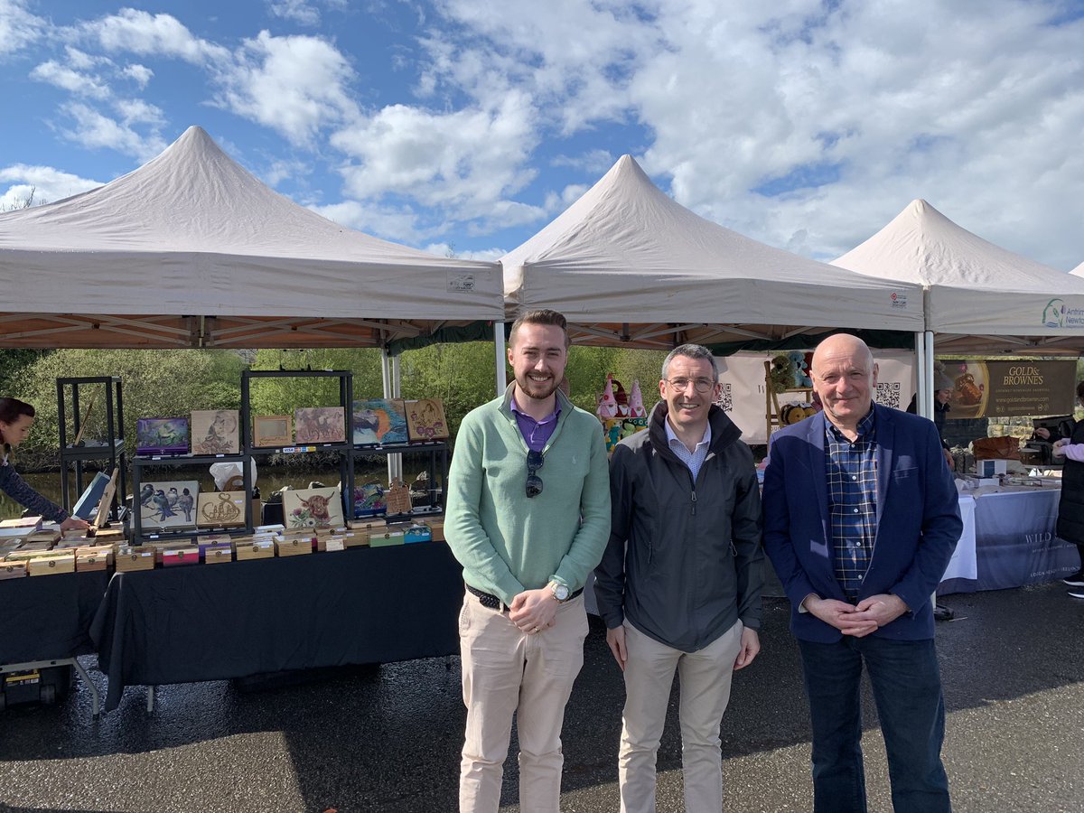 Great weather today for the local fayre at the lock keepers in Toome! @AndrewMuirNI @JohnBlairMLA