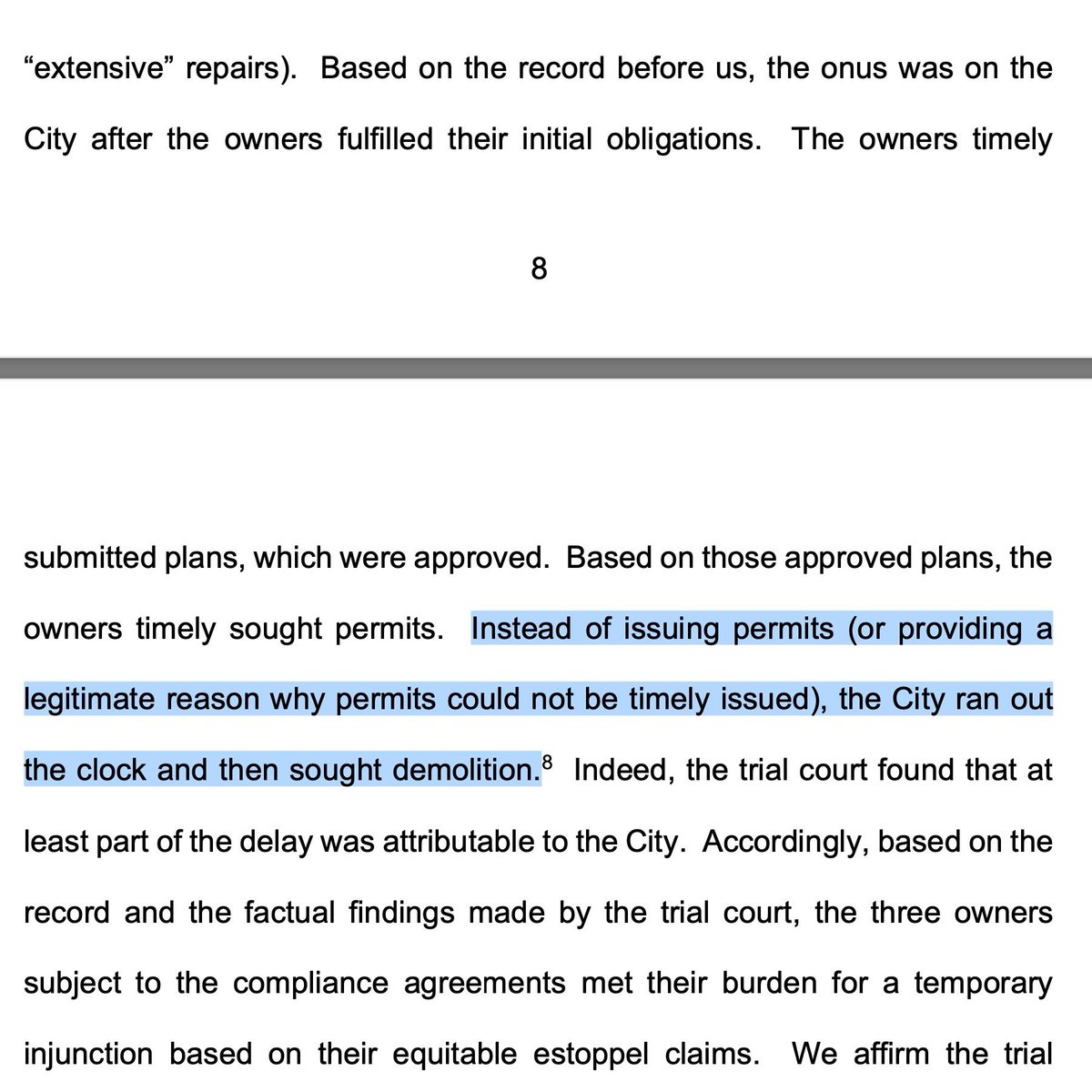 #BREAKING: Florida Appeals Court says “draconian” City of Miami Mafia “did not act in good faith,” tried to illegally demolish private property of same business owners who won $63.5 million corruption judgment against Commissioner Joe Carollo for weaponizing government to violate…