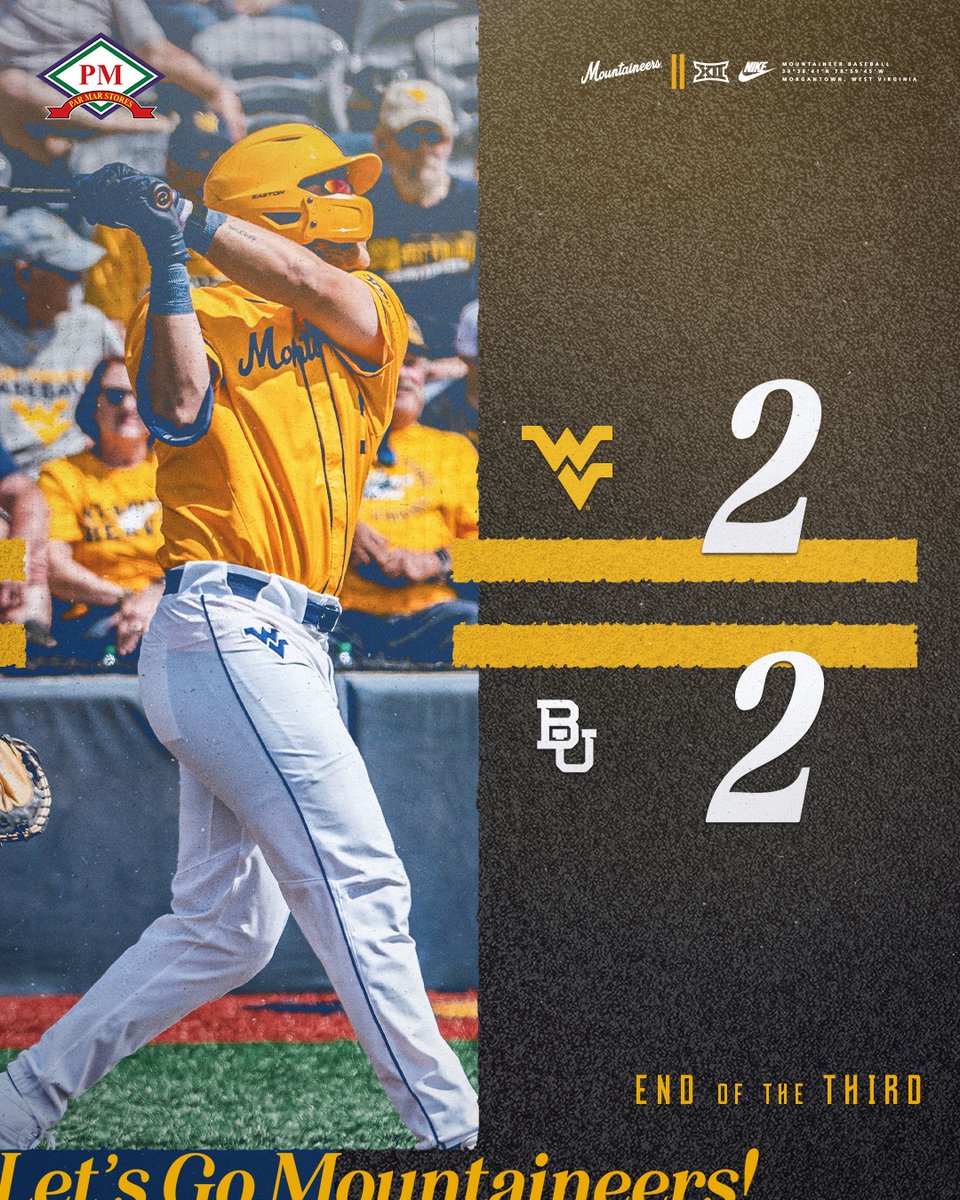 All square after 3️⃣ #HailWV