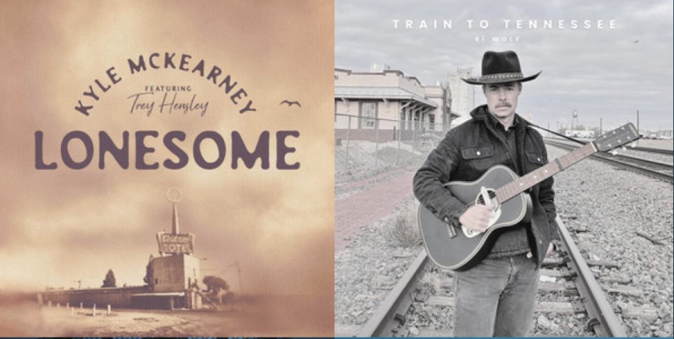Two singles from Friday you NEED to get in your ears are Lonesome by Kyle McKearney, and Train to Tennessee by Ri Wolf. Lucky for you they are the lead off songs on my Singles playlist linked in the replies. 🔥