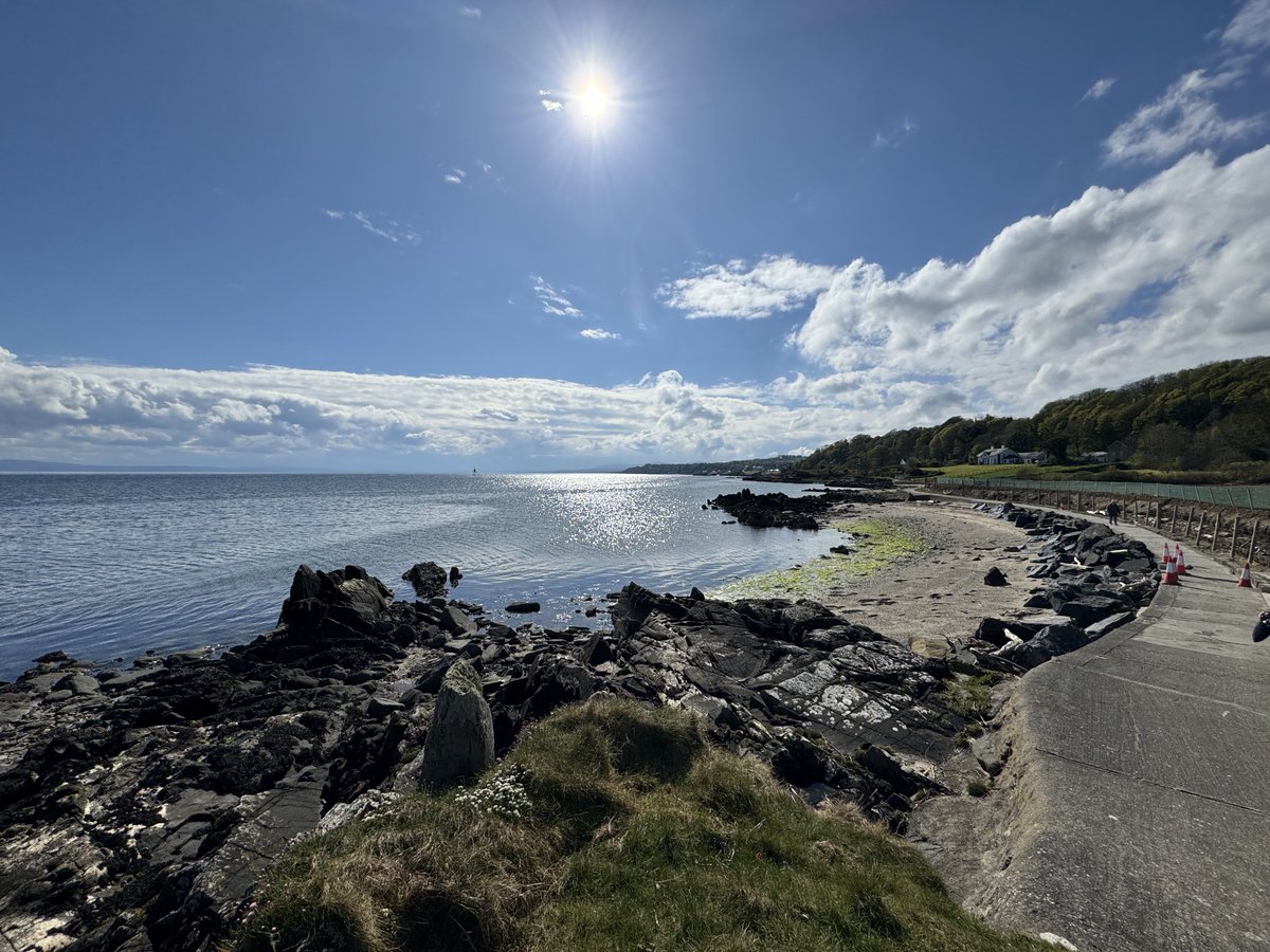 Coastal walk outside Moville this afternoon.