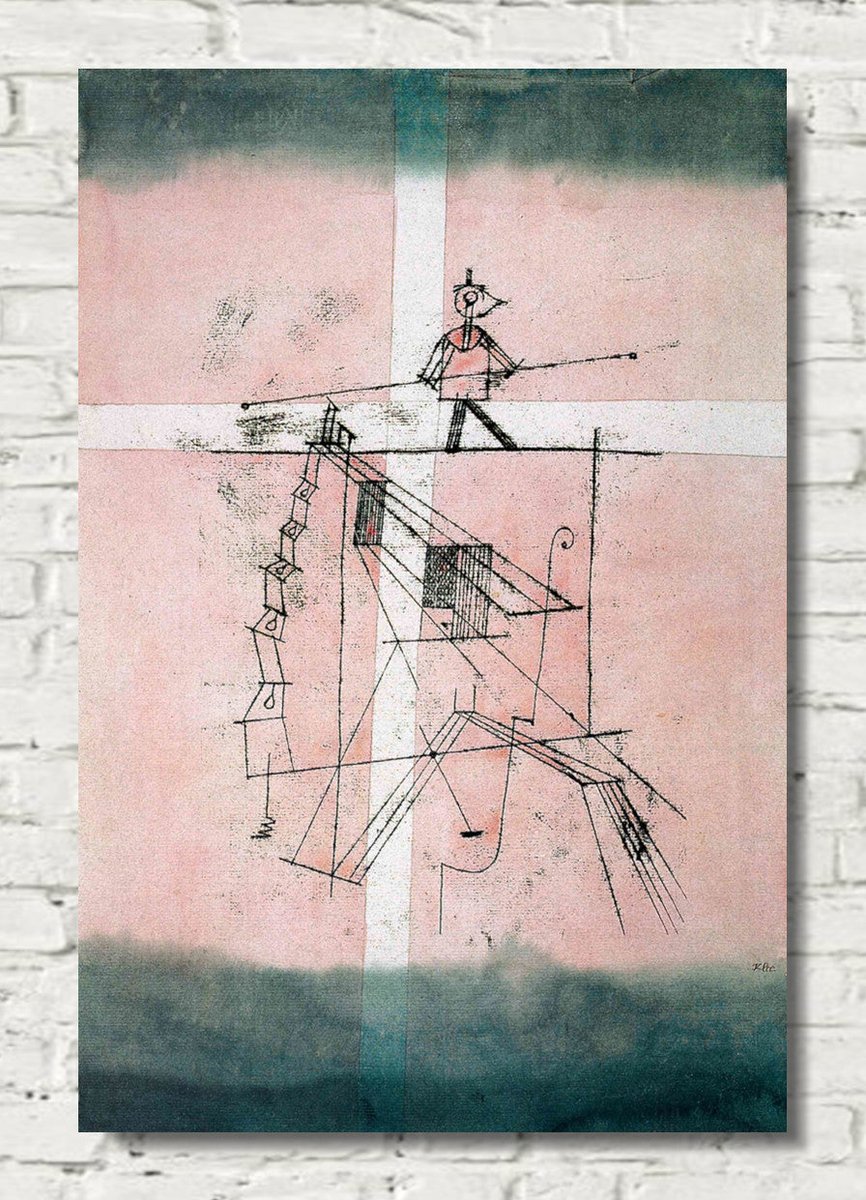 Trending Wall Art💡:  Tightrope by Paul Klee  👉🏽👉🏽 nuel.ink/SGcLZe

#gallerywall #wallart #homedecor #trendingart