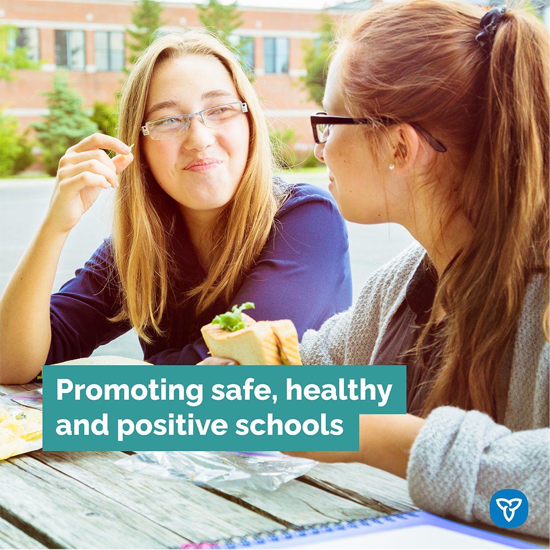 Prioritizing student health and safety. Ontario is strengthening the ban on vaping in schools to help safeguard students from the harmful effects of this addictive behaviour. Learn more: news.ontario.ca/en/release/100… #OntEd #SafeSchools