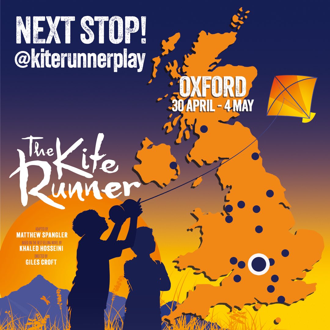 Oxford - we are looking forward to making every single moment count with you 🪁❤️ the kites are now headed your way, and will stay with you between 30 April - 4 May @ukp_ltd @oxfordplayhouse