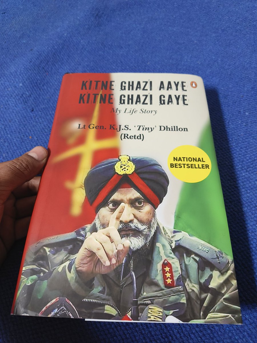 Bought your book sir @TinyDhillon Get a new way to roar and motivate myself. #BSF #Indian_Army