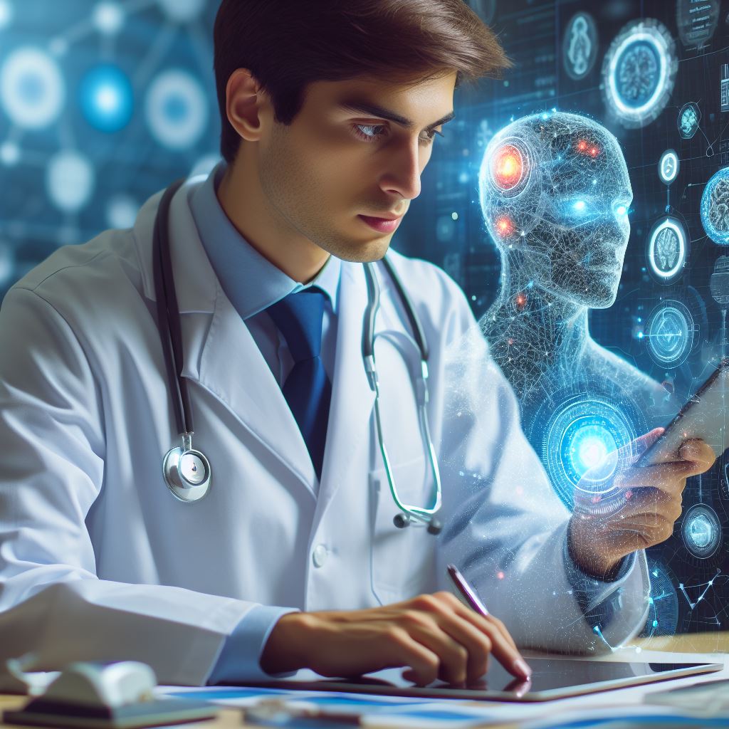 L'intelligence artificielle en médecine : transformer les soins de santé Dr. Marco V. Benavides Sánchez - 28 avril 2024 medmultilingua.com/index_fr.html Medmultilingua.com #ArtificialIntelligence #Medicine #Medmultilingua
