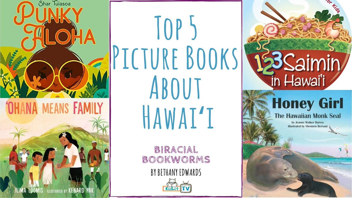 Best picture books about Hawaii via @KidLitTV_NYC & @BiracialBooks

buff.ly/43IwJz8

#ReadYourWorld #kidlit