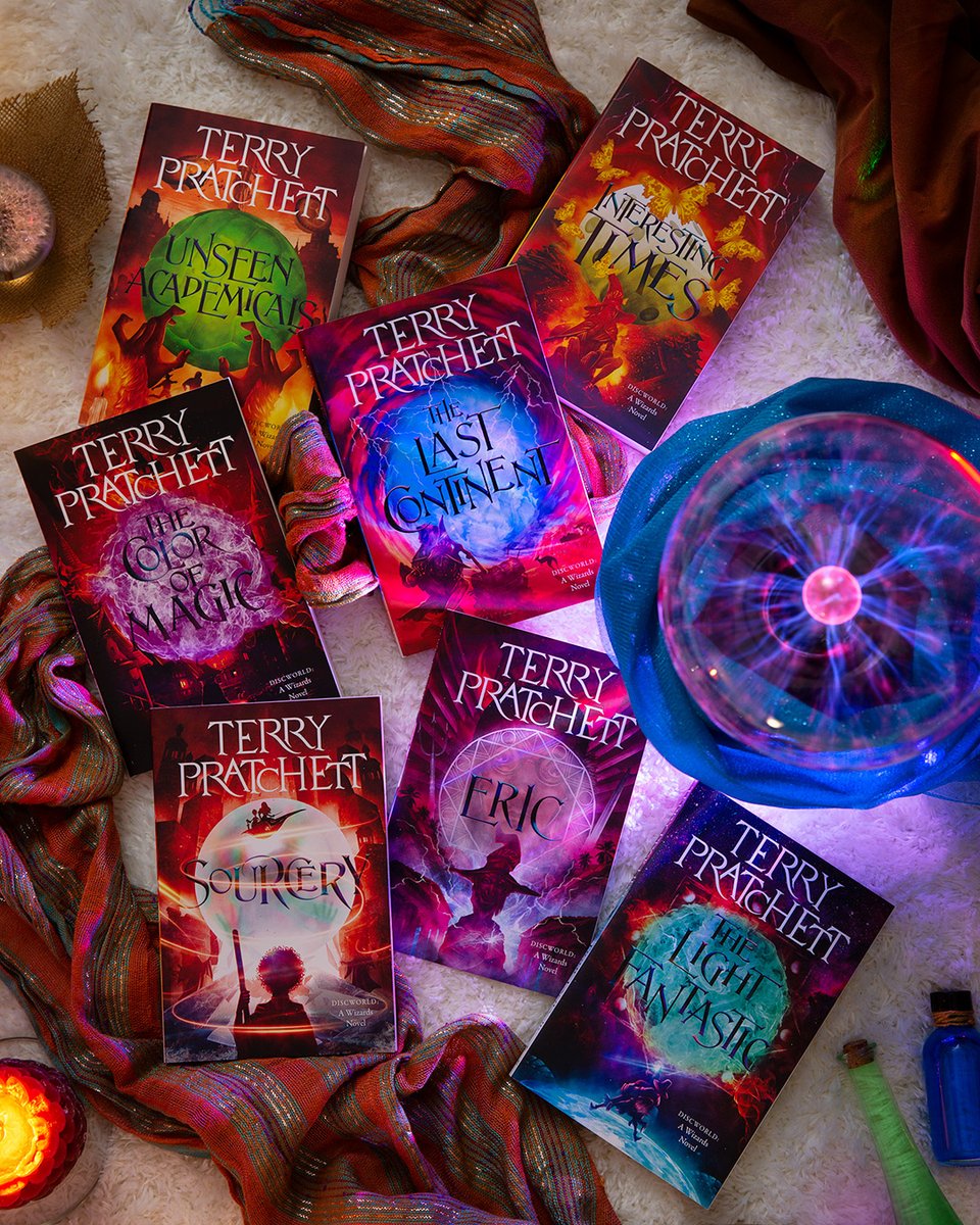 We’re celebrating the great Sir Terry Pratchett’s birthday today by giving away a complete set of The Wizards Collection—now with a spectacular new look! 🧙 Enter for your chance to win: bit.ly/4b5cTk9 @HarperPerennial