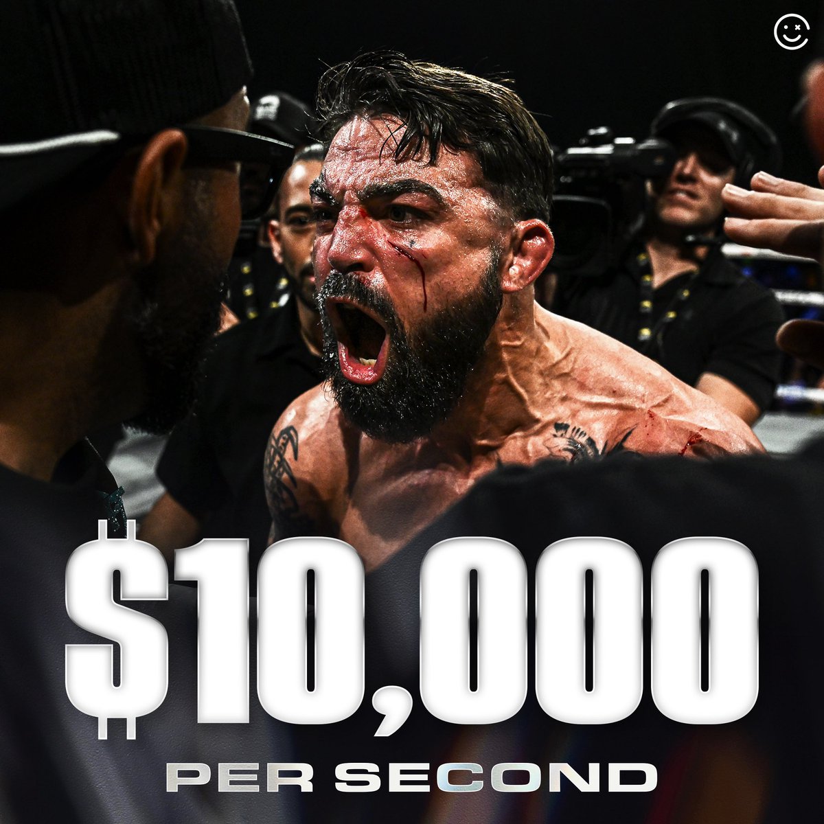 Mike Perry made $600,000 for his first round BKFC knockout last night 😳🤑