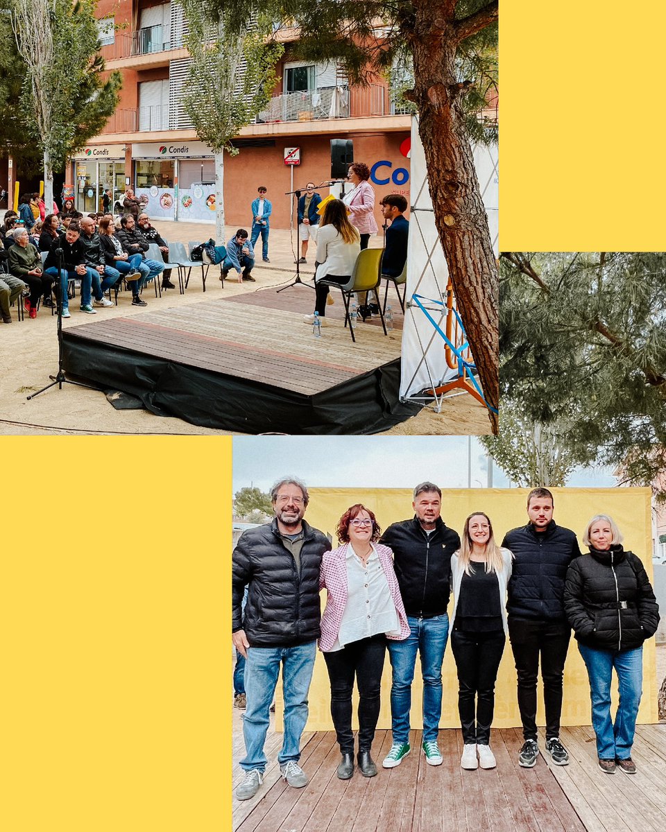 📸 Recull d’imatges de l’acte al Pont de Vilomara👇🏽

🗣️ Sílvia Oliva
El nostre projecte defensa l’escola catalana. Us vull transmetre la importància que té la nostra escola amb una educació universal en català des dels 10 anys, inclusiva i a temps complert.

#GuanyaCatalunya