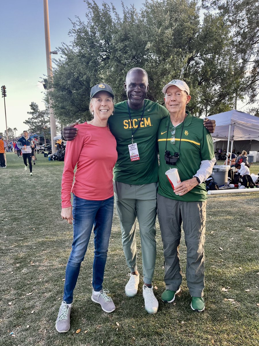 Truly grateful for people like Wayne and Cindy Peterson. Appreciate them supporting the 🐻 in Arizona this past weekend.