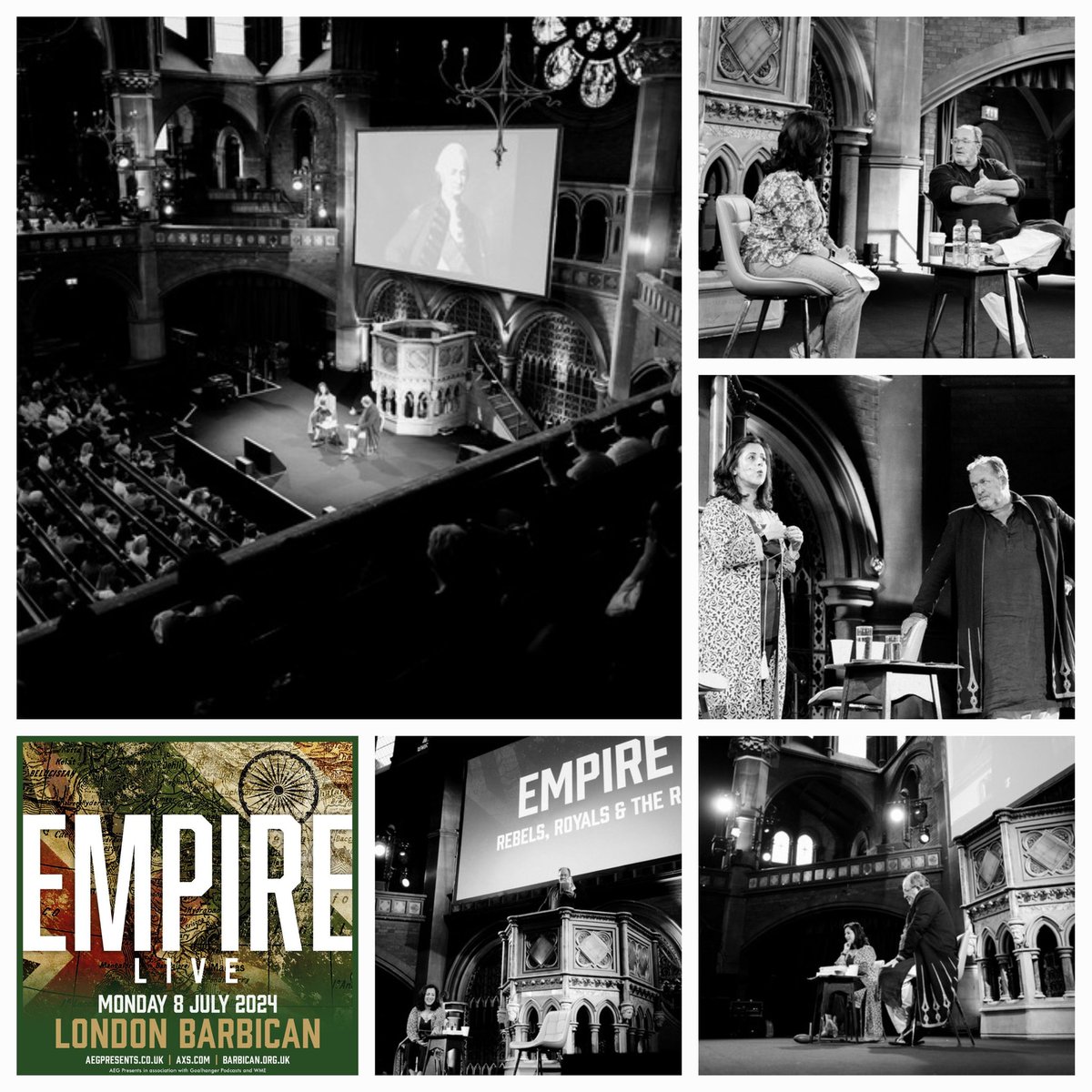 @EmpirePodUK @tweeter_anita *Empire Live** The last 50 Empire live show tickets are still, just ON SALE! Join Anita and William at the London Barbican 8 July 2024! Buy your tickets here: aegpresents.co.uk/event/empire-l…