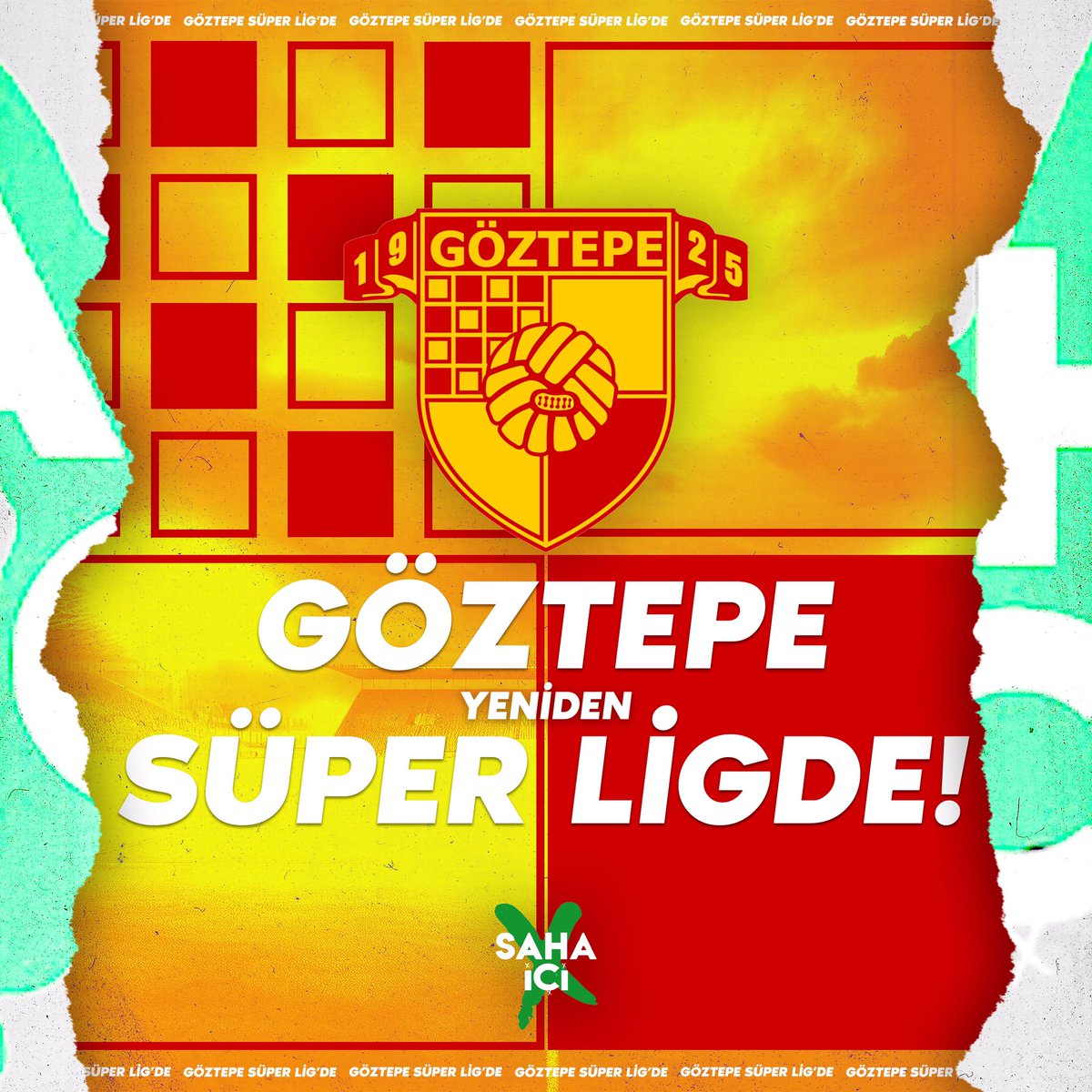 Göztepe, Süper Lig’e geri döndü! 🔴🟡
