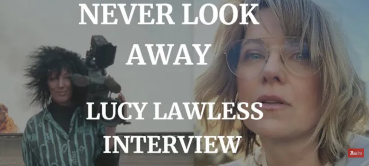 INTERVIEW | Lucy concedeu entrevista a Bonnie Laufer para falar sobre seu documentário #NeverLookAway e como foi estrear na direção. youtu.be/0NrnJKS-_CA?si…