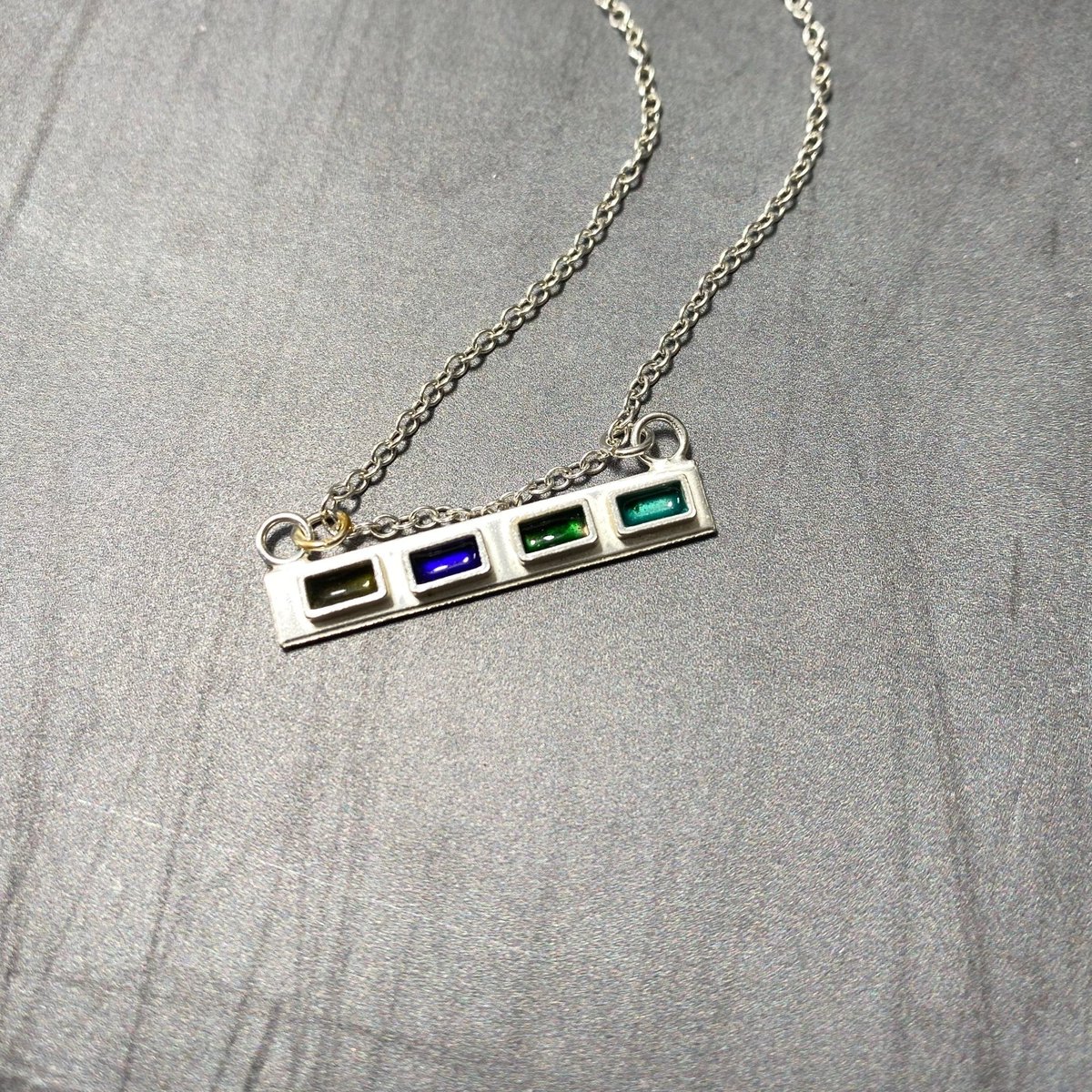 Handmade Sterling Silver Bar Necklace tuppu.net/2741373a ##UKGiftHour #bizbubble #shopsmall #HandmadeHour #UKHashtags #giftideas #inbizhour #MHHSBD #Rectangle