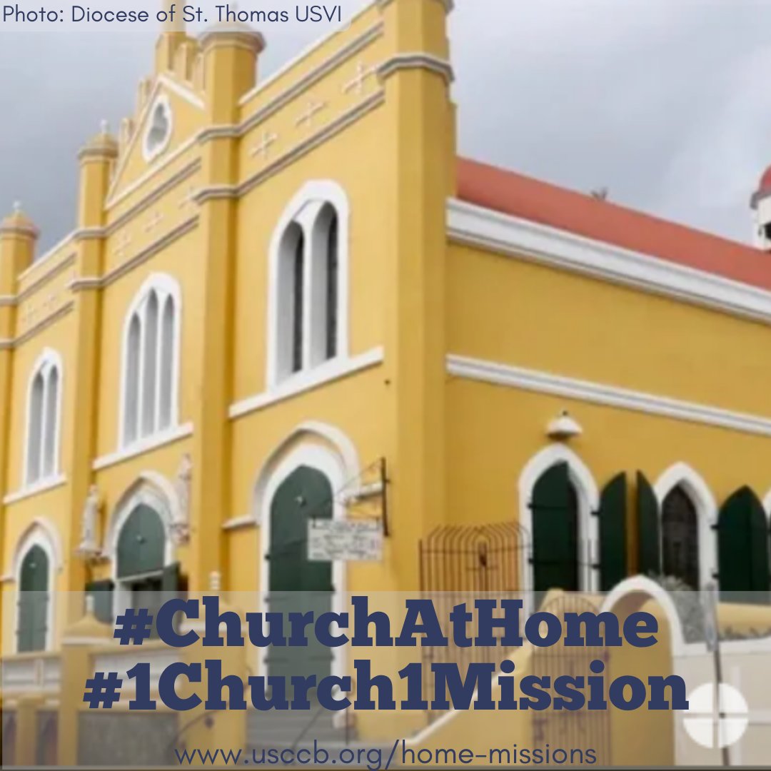 Donate at Mass today to help strengthen the #ChurchAtHome. Funds from the collection support vital ministries in over 70 home missions dioceses around the country.

#1Church1Mission

#iGiveCatholicTogether also accepts funds for the collection.
