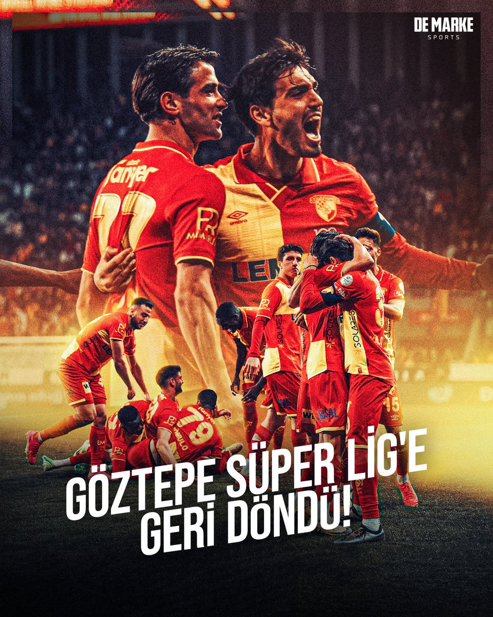 Tebrikler @Goztepe ❤️💛