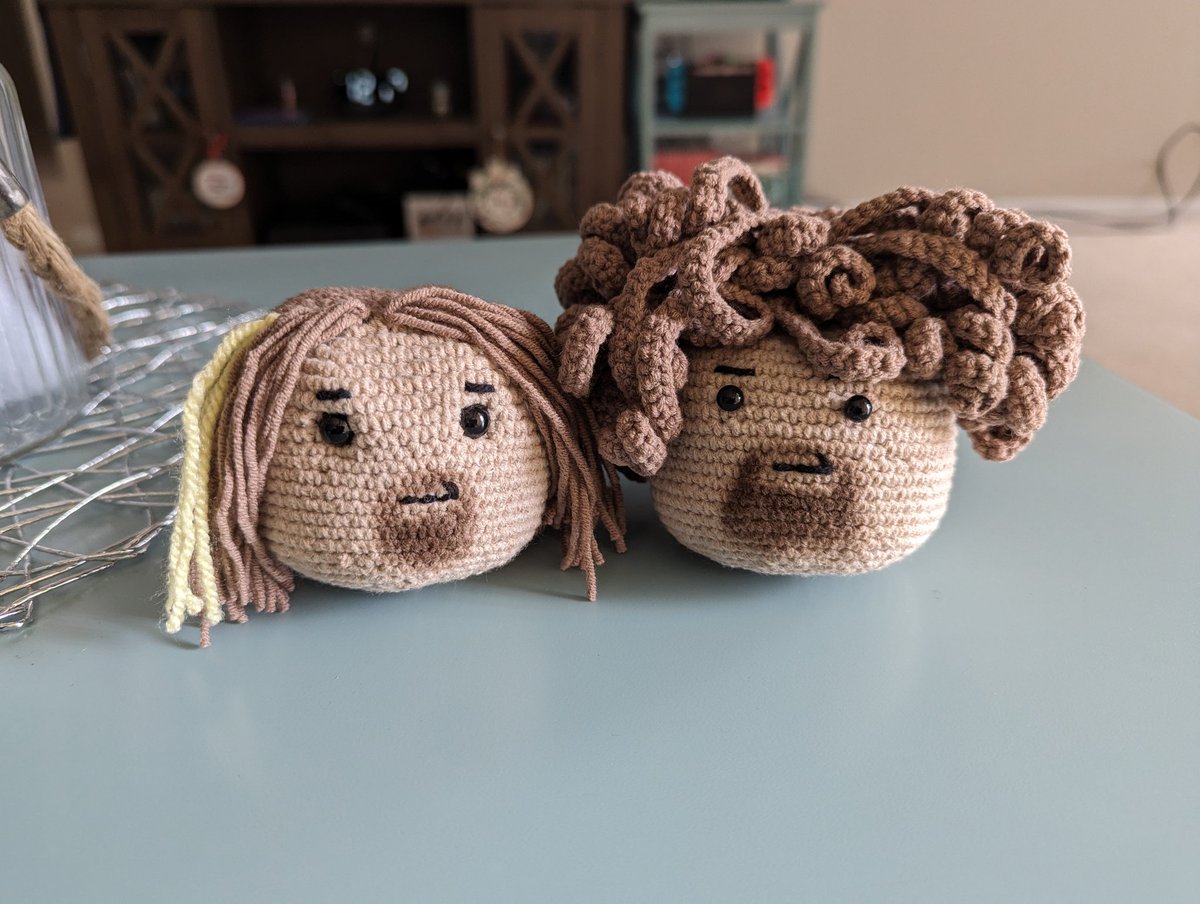 My sister made me these by hand with no pattern and they're one of my favorite things ever 🥹 @GameGrumps
