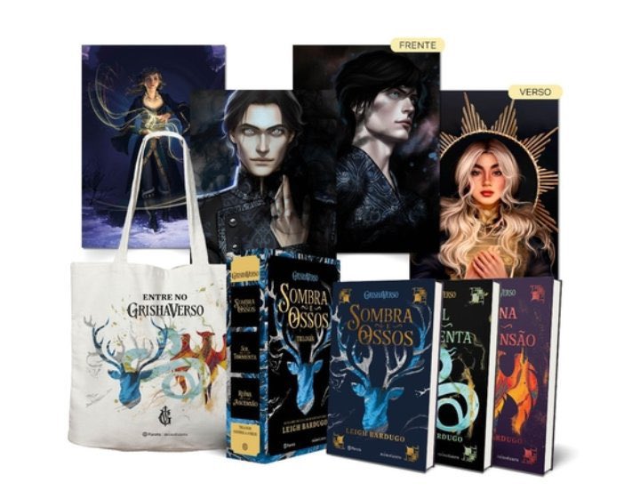 ⚠️ Promo Amazon ⚠️ 📚 Box Trilogia Sombra e Ossos + Brindes 💴 Por R$98,90 💛 Compre em: amzn.to/4b9Ol9G