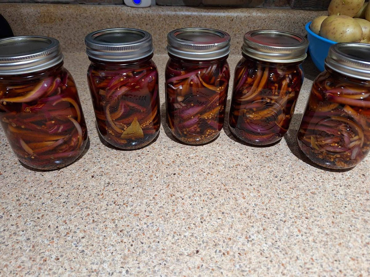Ty #NiagaraFreshMarket 5 Beautiful Red Onions,
5 Awesome Jars of Pickled Onions
#shoplocal #supportfarmers