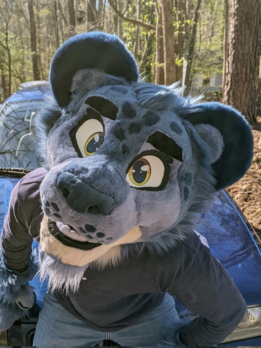 Hey! You there! 

Show me your cursed fursuit pictures!